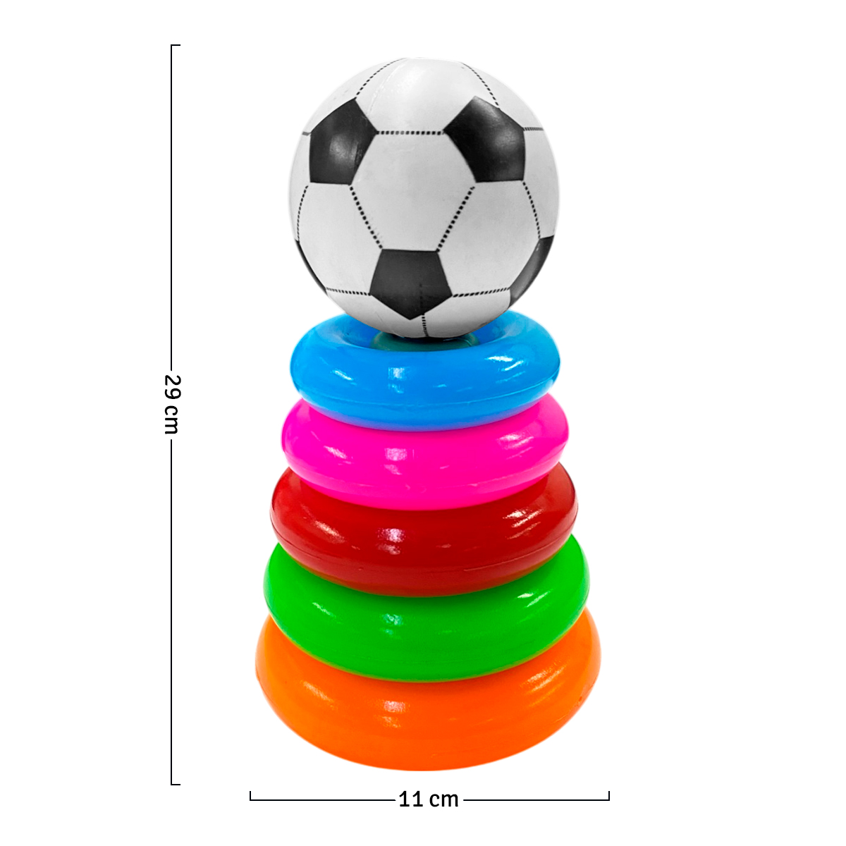 Miniatura 5 de Juguete Para Bebes Apilable Piramide 716